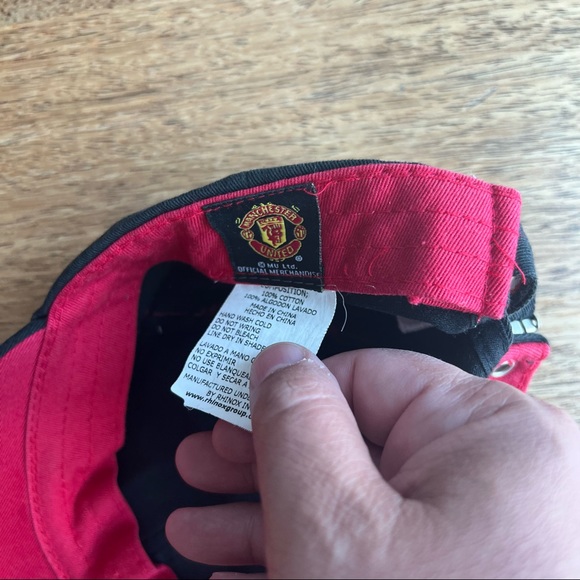 Manchester United F.C. Football Club Cap Soccer FutbolHat Cap Official Man U - Picture 4 of 5